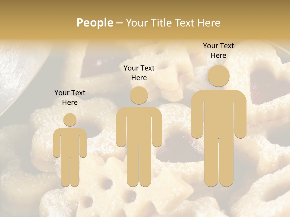 Holidays Heart Eat PowerPoint Template