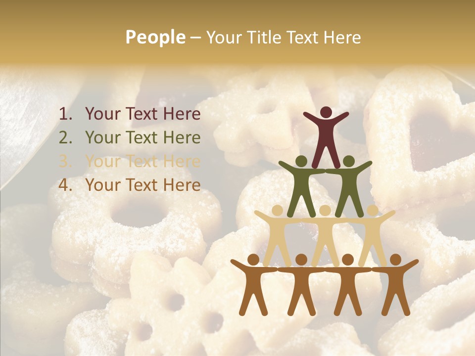 Holidays Heart Eat PowerPoint Template