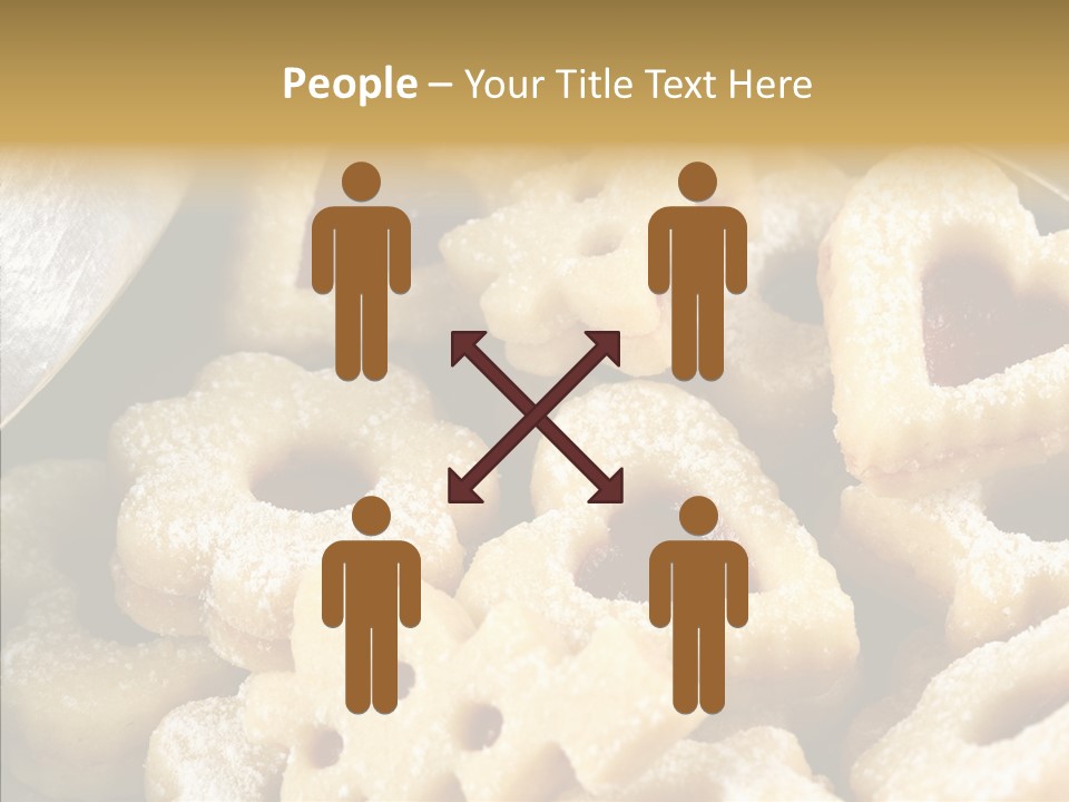 Holidays Heart Eat PowerPoint Template