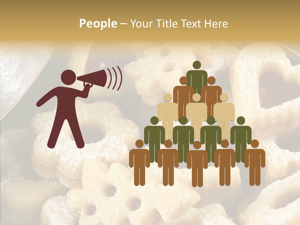 Holidays Heart Eat PowerPoint Template