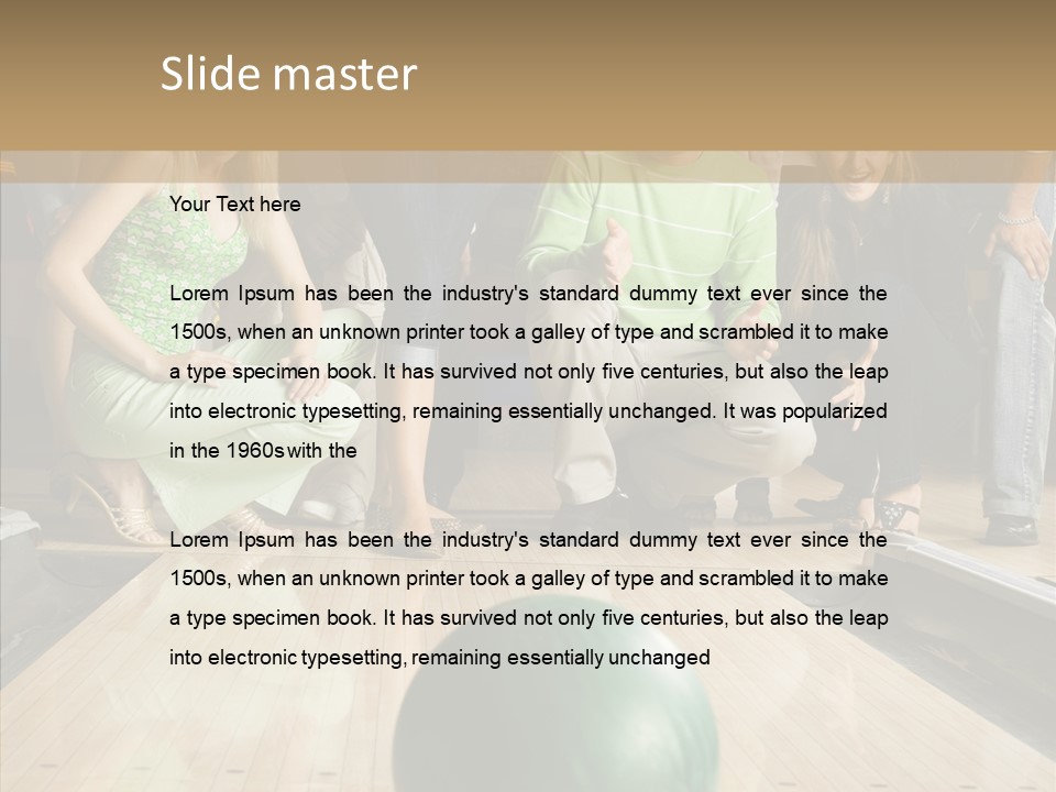 Hobby Teenager Caucasian PowerPoint Template