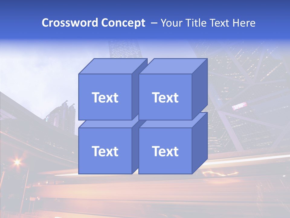 Time Trail Express PowerPoint Template
