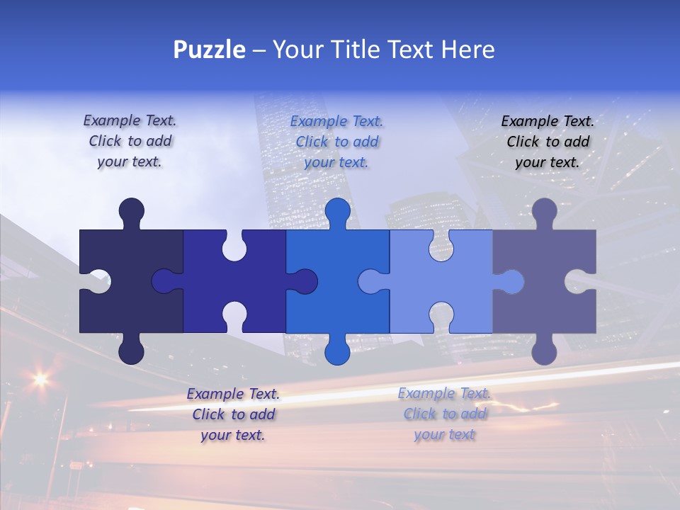 Time Trail Express PowerPoint Template