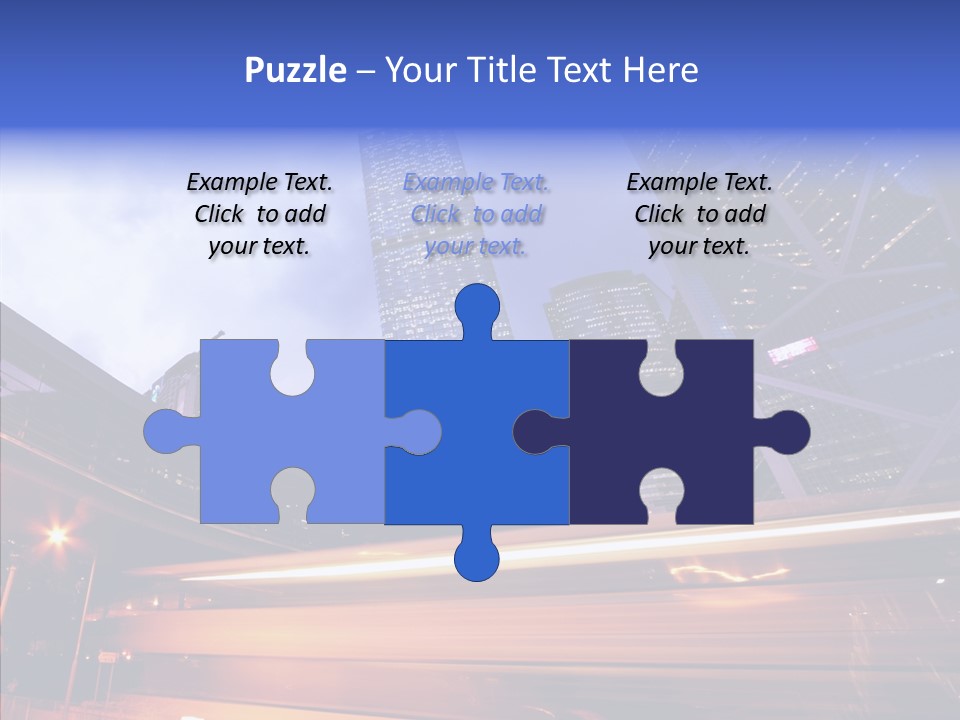 Time Trail Express PowerPoint Template