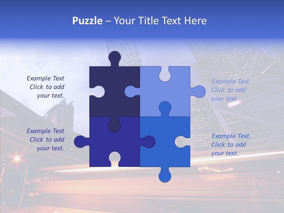 Time Trail Express PowerPoint Template
