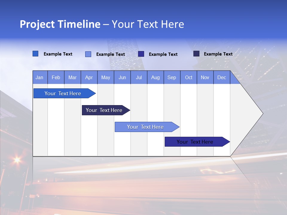 Time Trail Express PowerPoint Template