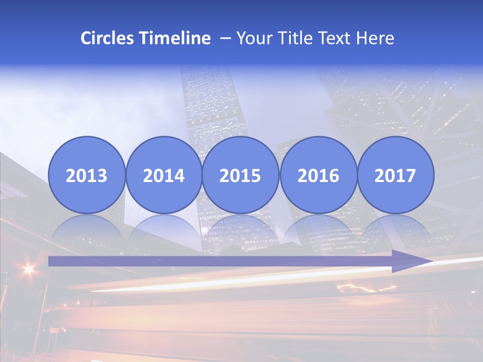 Time Trail Express PowerPoint Template