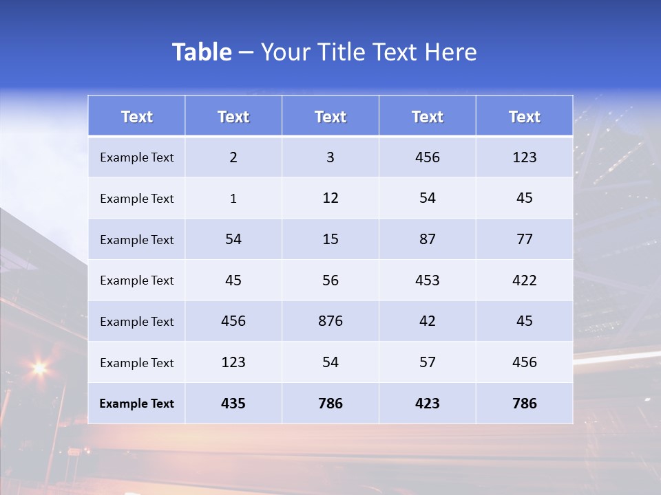 Time Trail Express PowerPoint Template