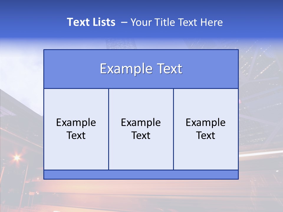 Time Trail Express PowerPoint Template