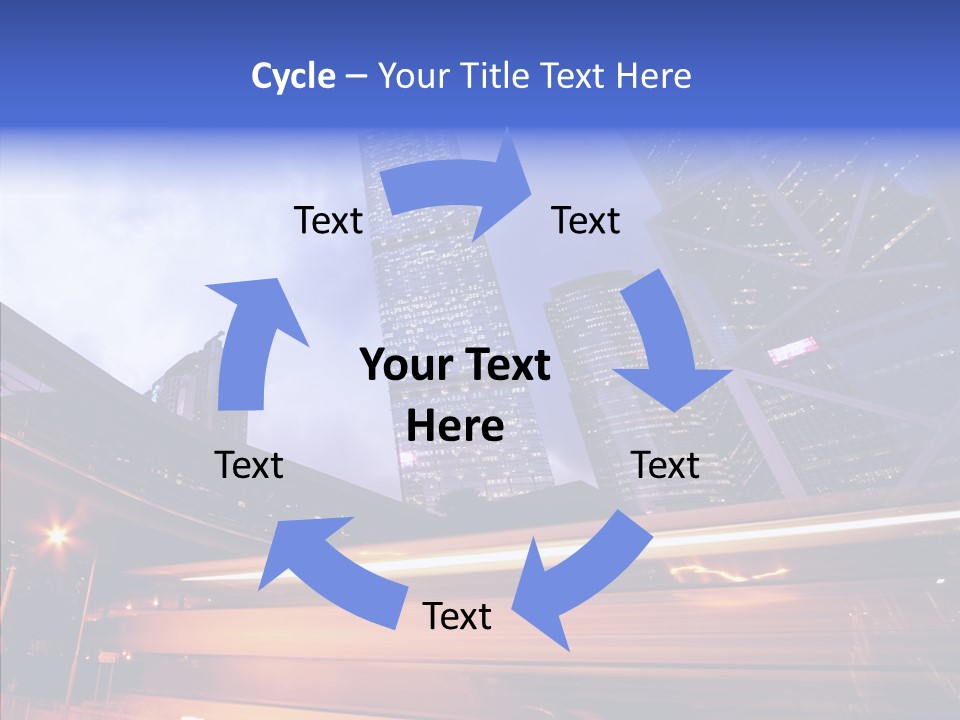 Time Trail Express PowerPoint Template