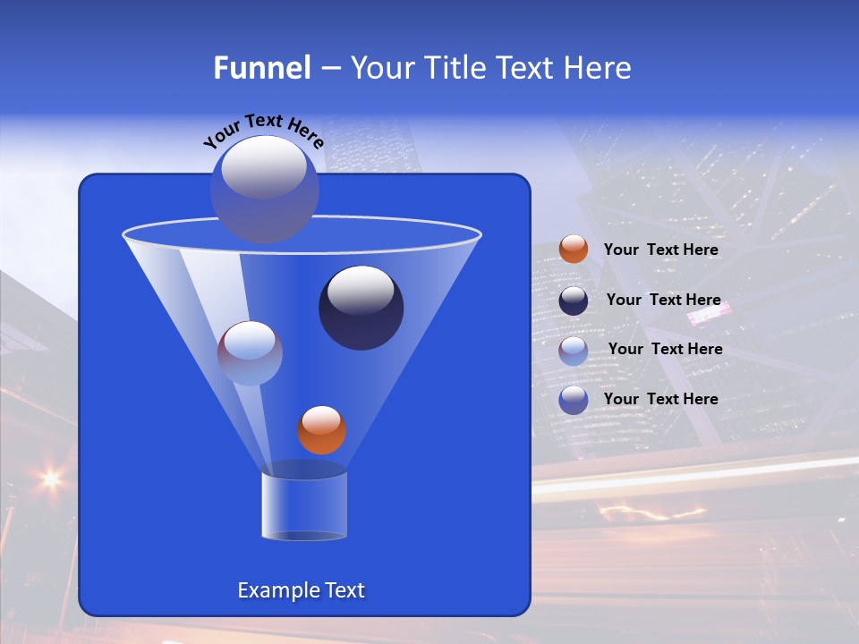 Time Trail Express PowerPoint Template