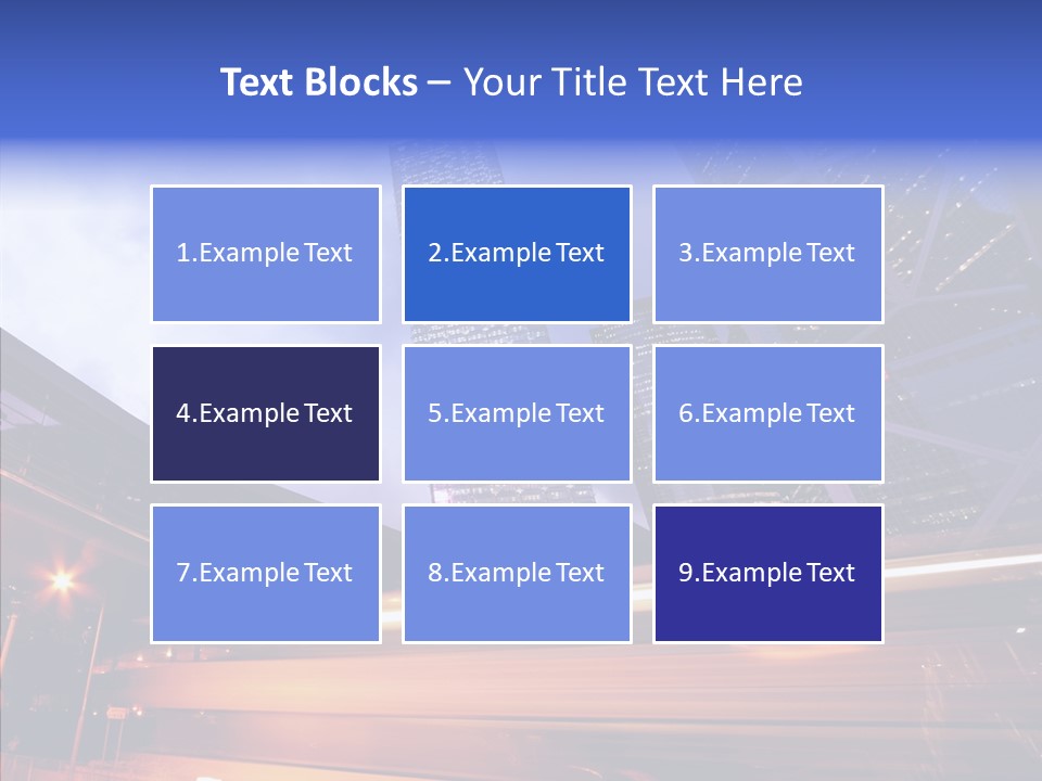 Time Trail Express PowerPoint Template