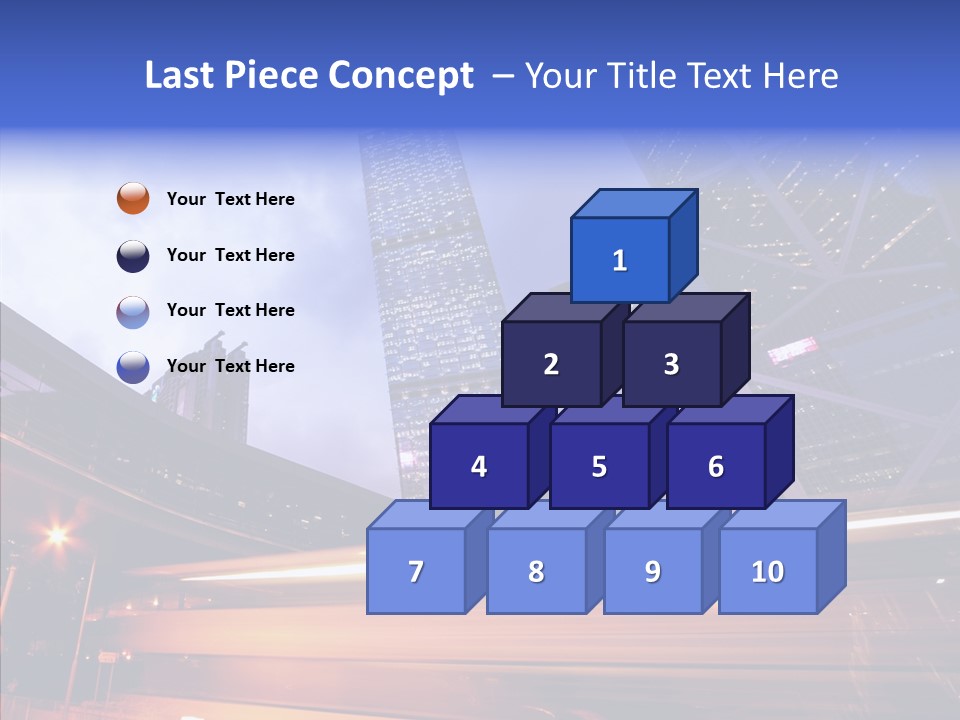 Time Trail Express PowerPoint Template