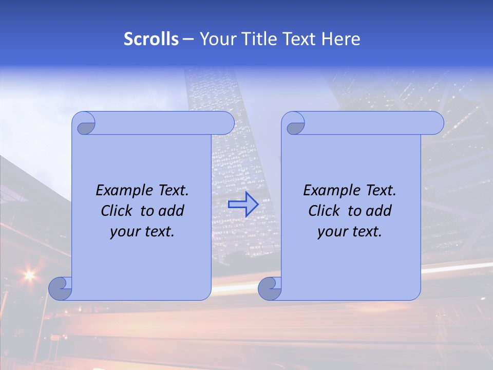 Time Trail Express PowerPoint Template