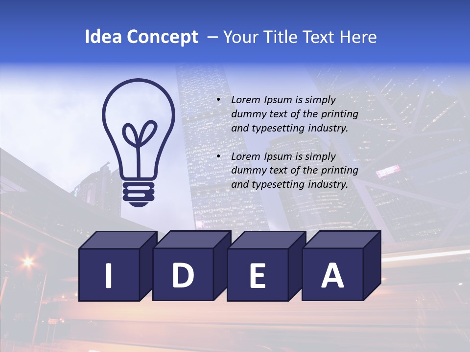Time Trail Express PowerPoint Template