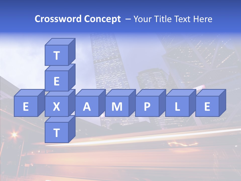 Time Trail Express PowerPoint Template
