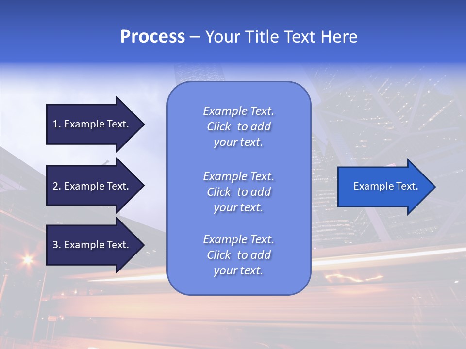Time Trail Express PowerPoint Template