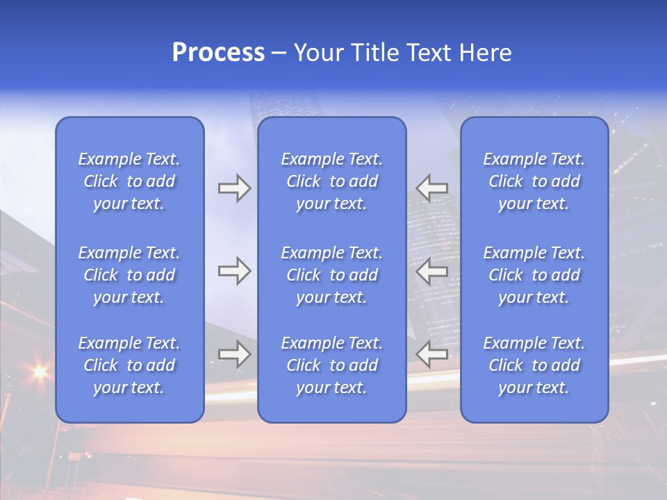 Time Trail Express PowerPoint Template