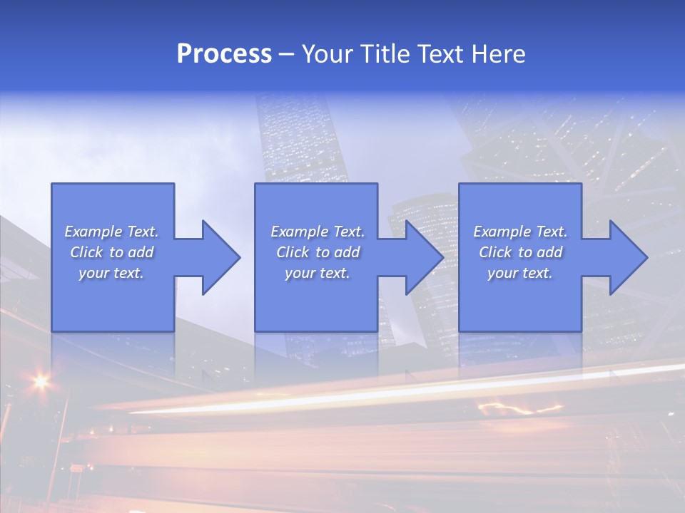 Time Trail Express PowerPoint Template