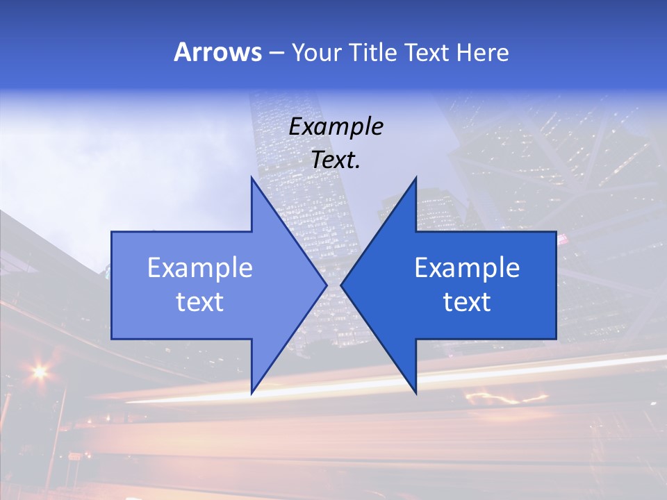 Time Trail Express PowerPoint Template