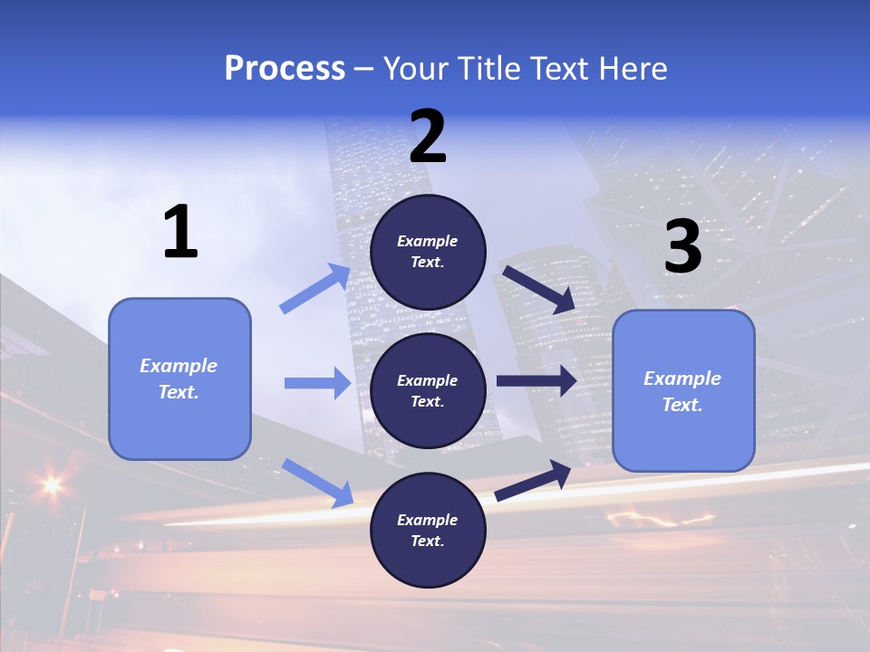 Time Trail Express PowerPoint Template