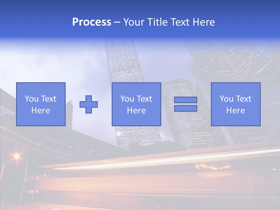 Time Trail Express PowerPoint Template