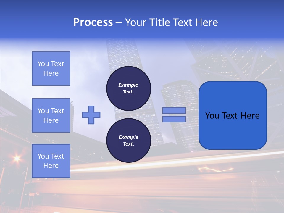 Time Trail Express PowerPoint Template
