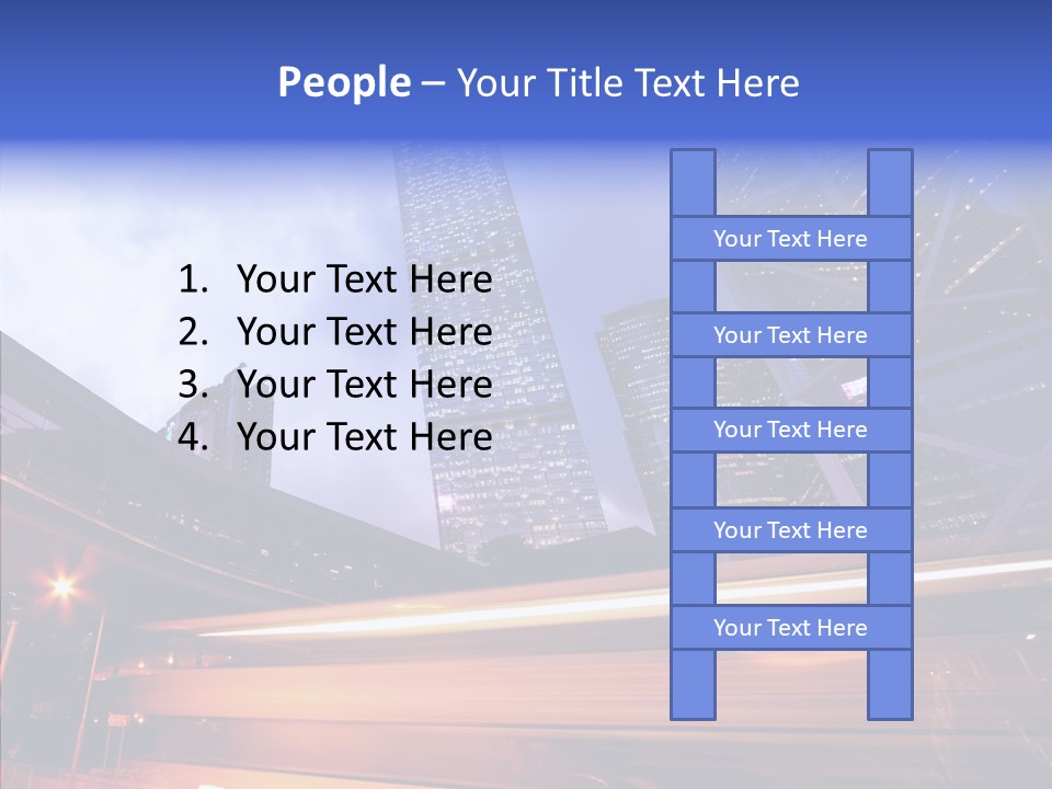 Time Trail Express PowerPoint Template
