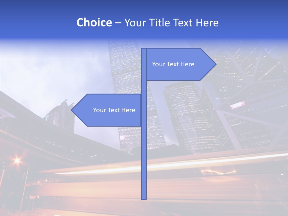Time Trail Express PowerPoint Template