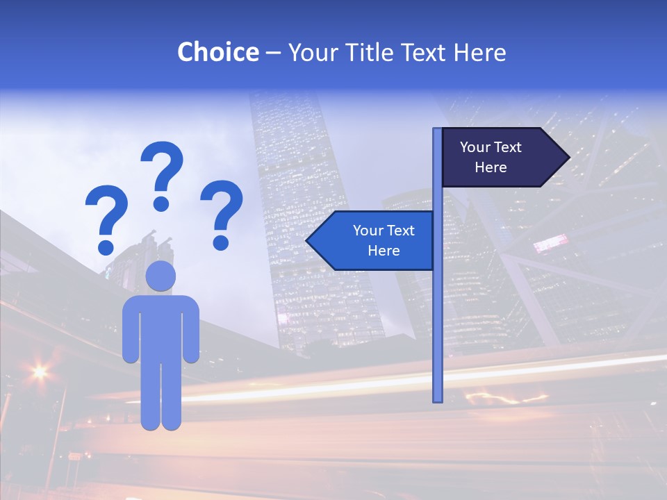 Time Trail Express PowerPoint Template