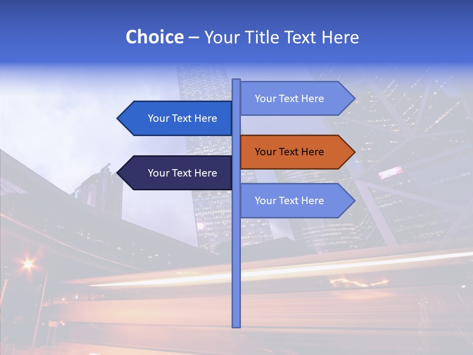 Time Trail Express PowerPoint Template