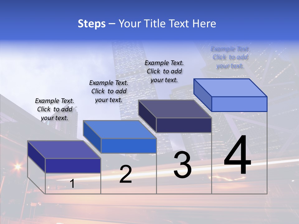 Time Trail Express PowerPoint Template