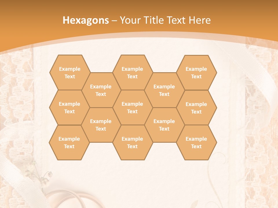 Old Gold Pattern PowerPoint Template