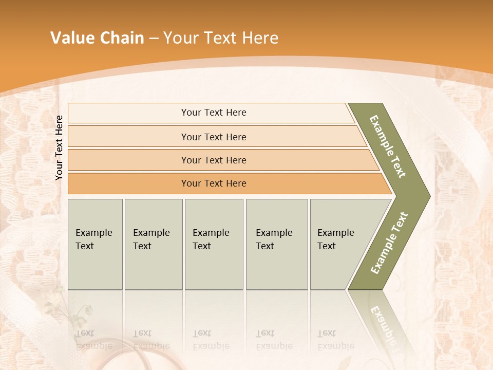 Old Gold Pattern PowerPoint Template