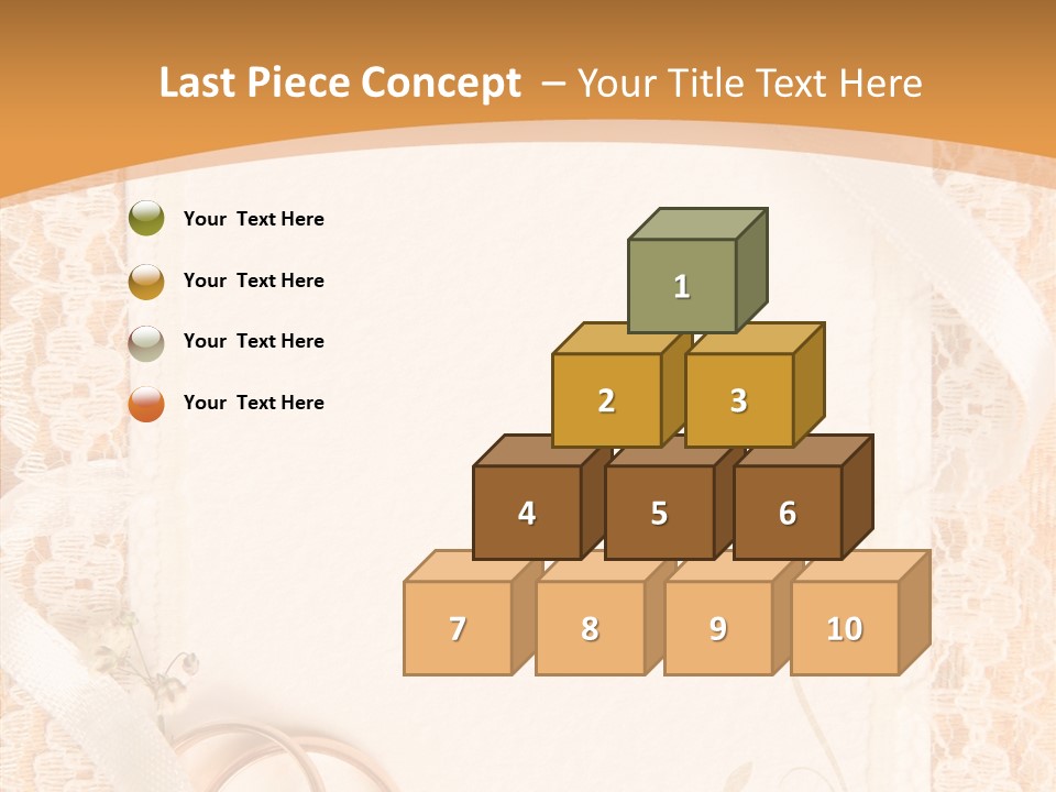 Old Gold Pattern PowerPoint Template