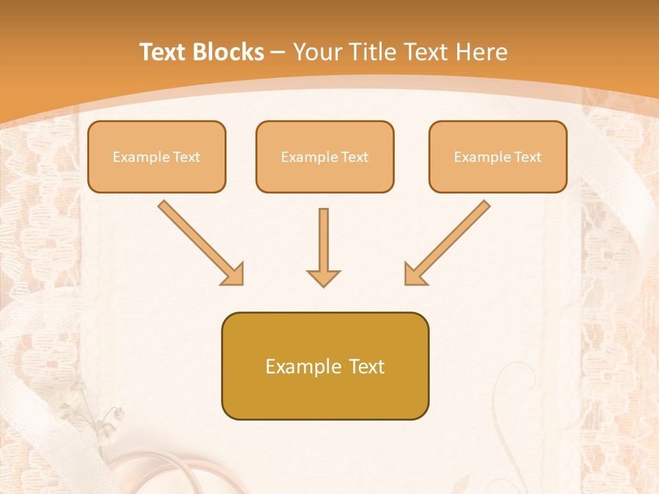 Old Gold Pattern PowerPoint Template