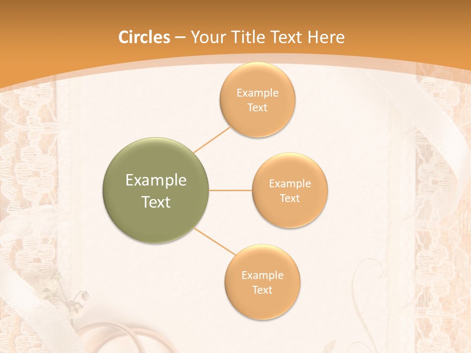 Old Gold Pattern PowerPoint Template