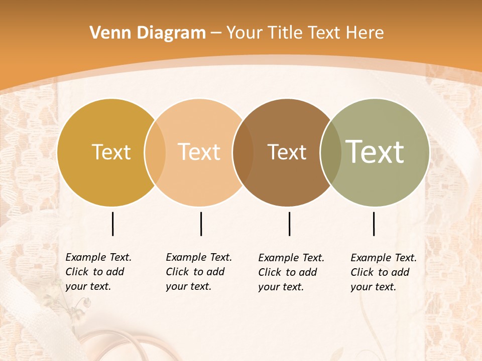 Old Gold Pattern PowerPoint Template