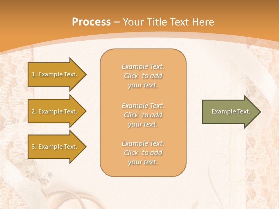 Old Gold Pattern PowerPoint Template