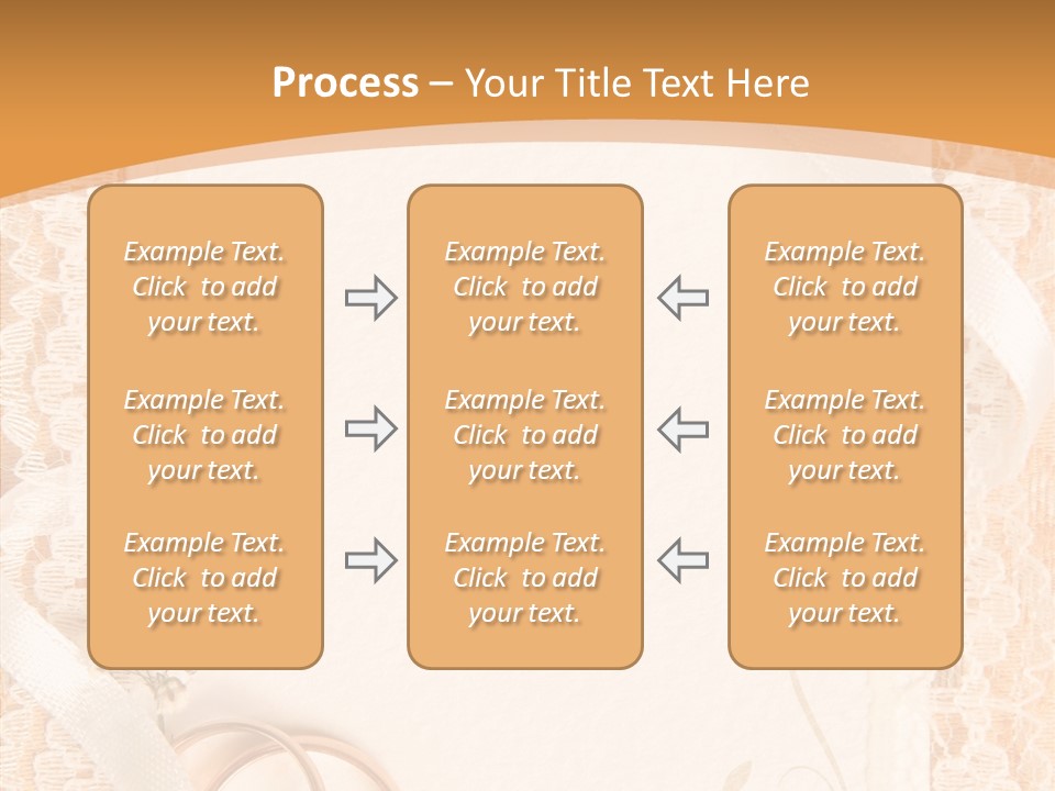 Old Gold Pattern PowerPoint Template