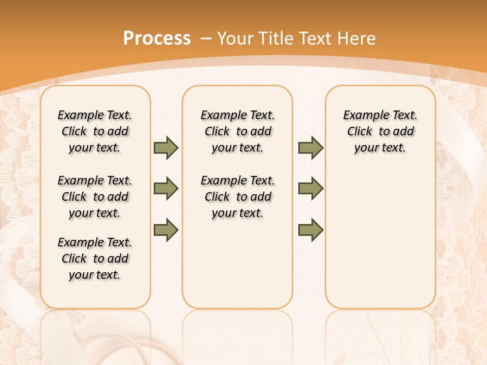 Old Gold Pattern PowerPoint Template