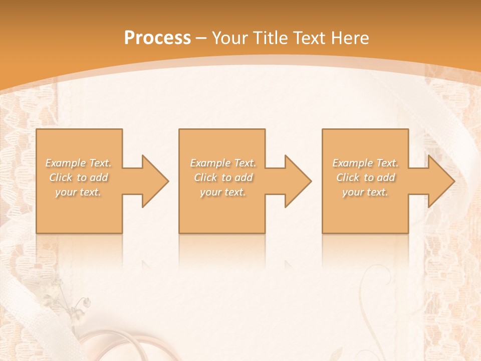 Old Gold Pattern PowerPoint Template