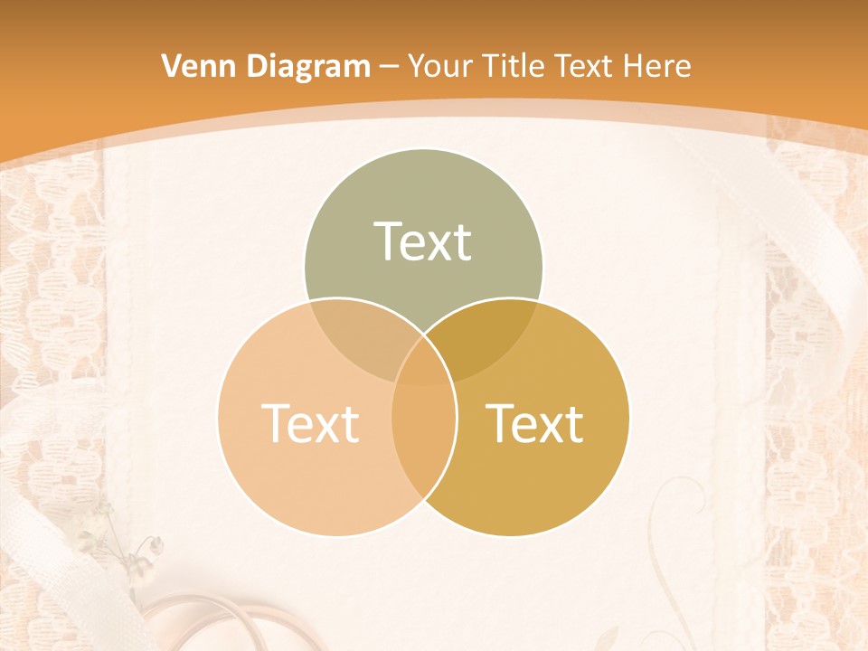 Old Gold Pattern PowerPoint Template