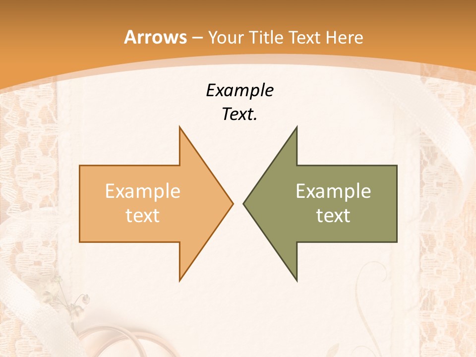 Old Gold Pattern PowerPoint Template