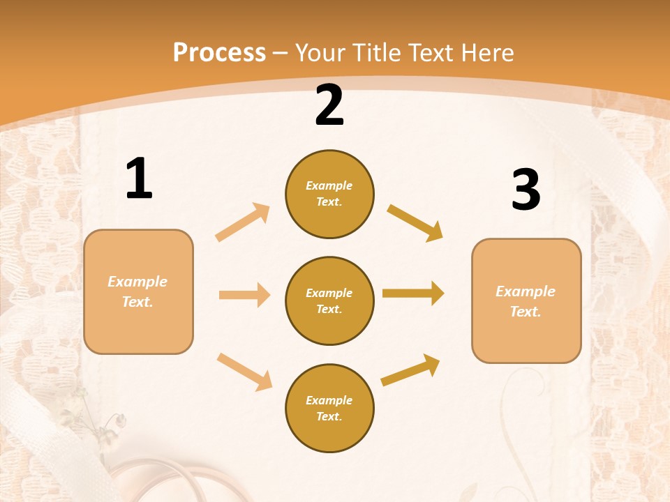 Old Gold Pattern PowerPoint Template