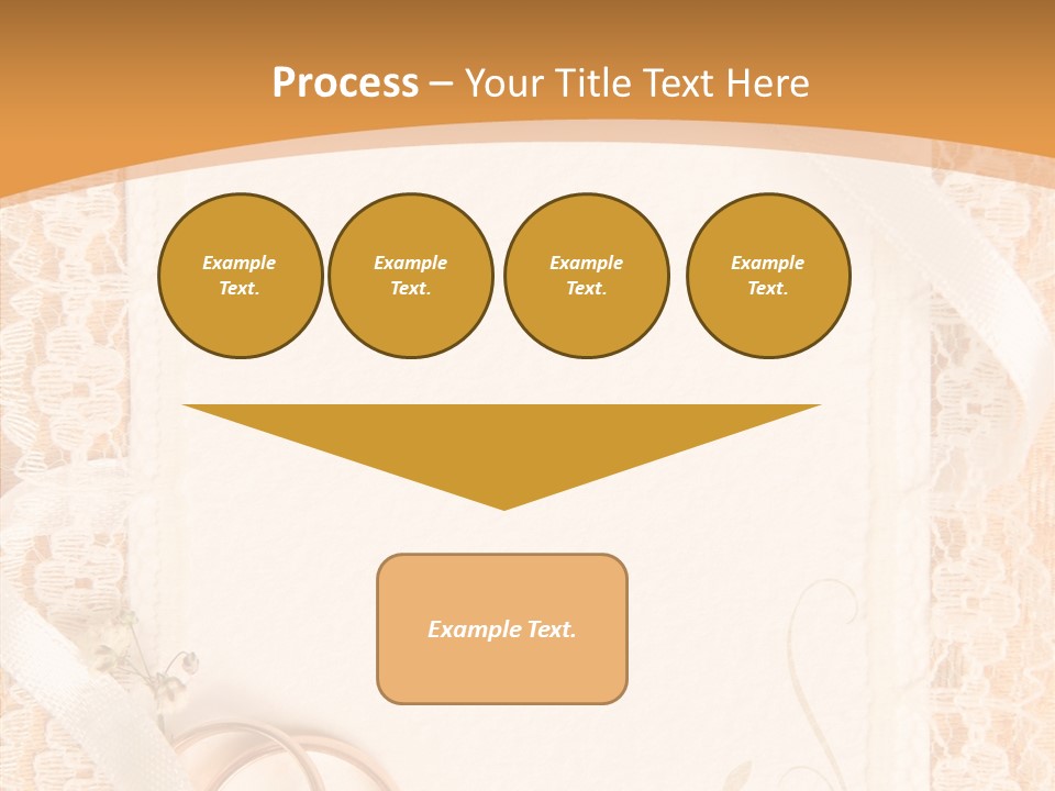 Old Gold Pattern PowerPoint Template
