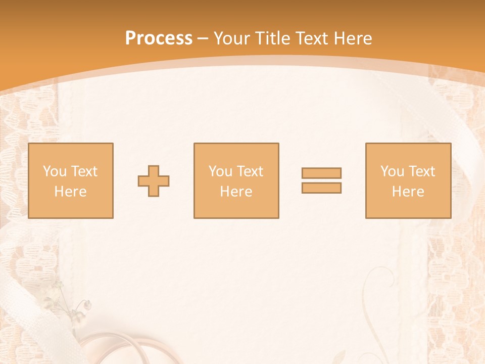 Old Gold Pattern PowerPoint Template