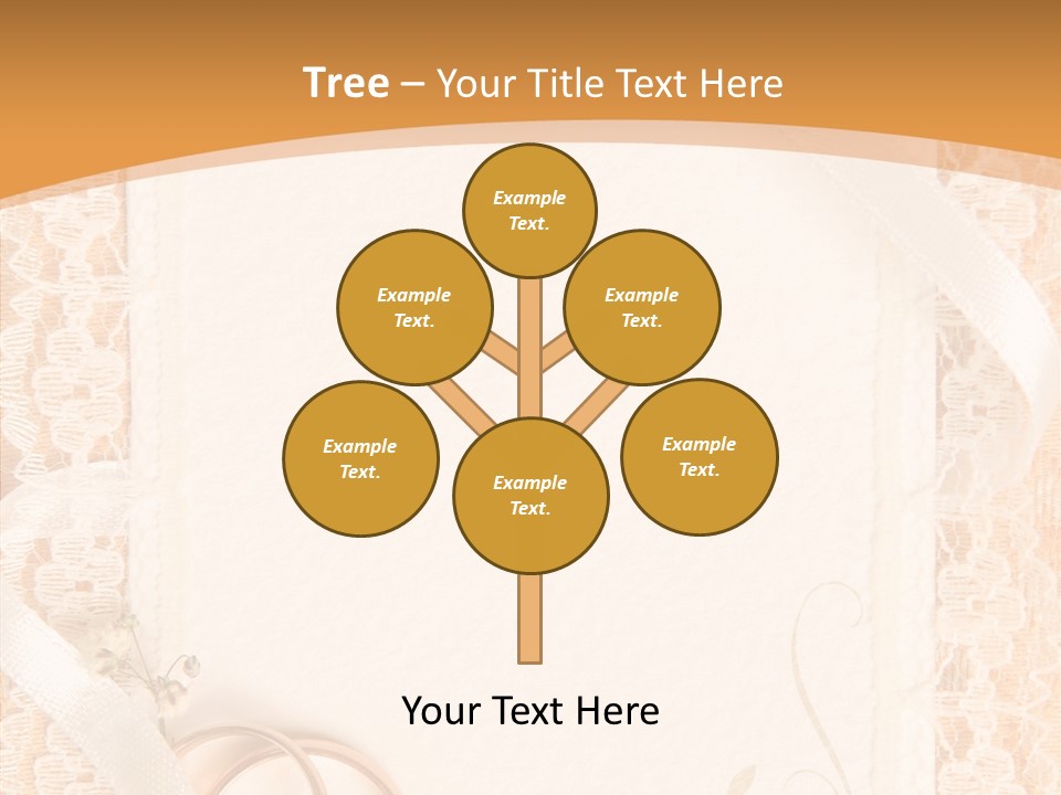 Old Gold Pattern PowerPoint Template