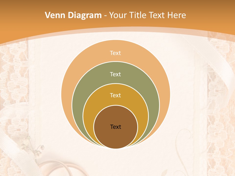 Old Gold Pattern PowerPoint Template