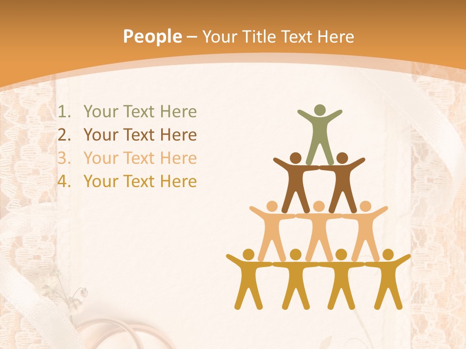 Old Gold Pattern PowerPoint Template